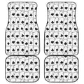 Ace Playing Cards Pattern Print Front and Back Car Floor Mats