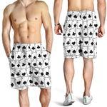 Ace Playing Cards Pattern Print Men's Shorts