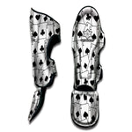 Ace Playing Cards Pattern Print Muay Thai Shin Guard