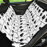 Ace Playing Cards Pattern Print Pet Car Back Seat Cover