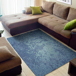 Acid Wash Denim Jeans Pattern Print Area Rug