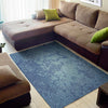 Acid Wash Denim Jeans Pattern Print Area Rug