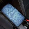 Acid Wash Denim Jeans Pattern Print Car Center Console Cover