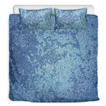 Acid Wash Denim Jeans Pattern Print Duvet Cover Bedding Set