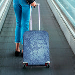 Acid Wash Denim Jeans Pattern Print Luggage Cover