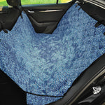 Acid Wash Denim Jeans Pattern Print Pet Car Back Seat Cover