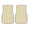 Acoustic Guitar Pattern Print Front Car Floor Mats