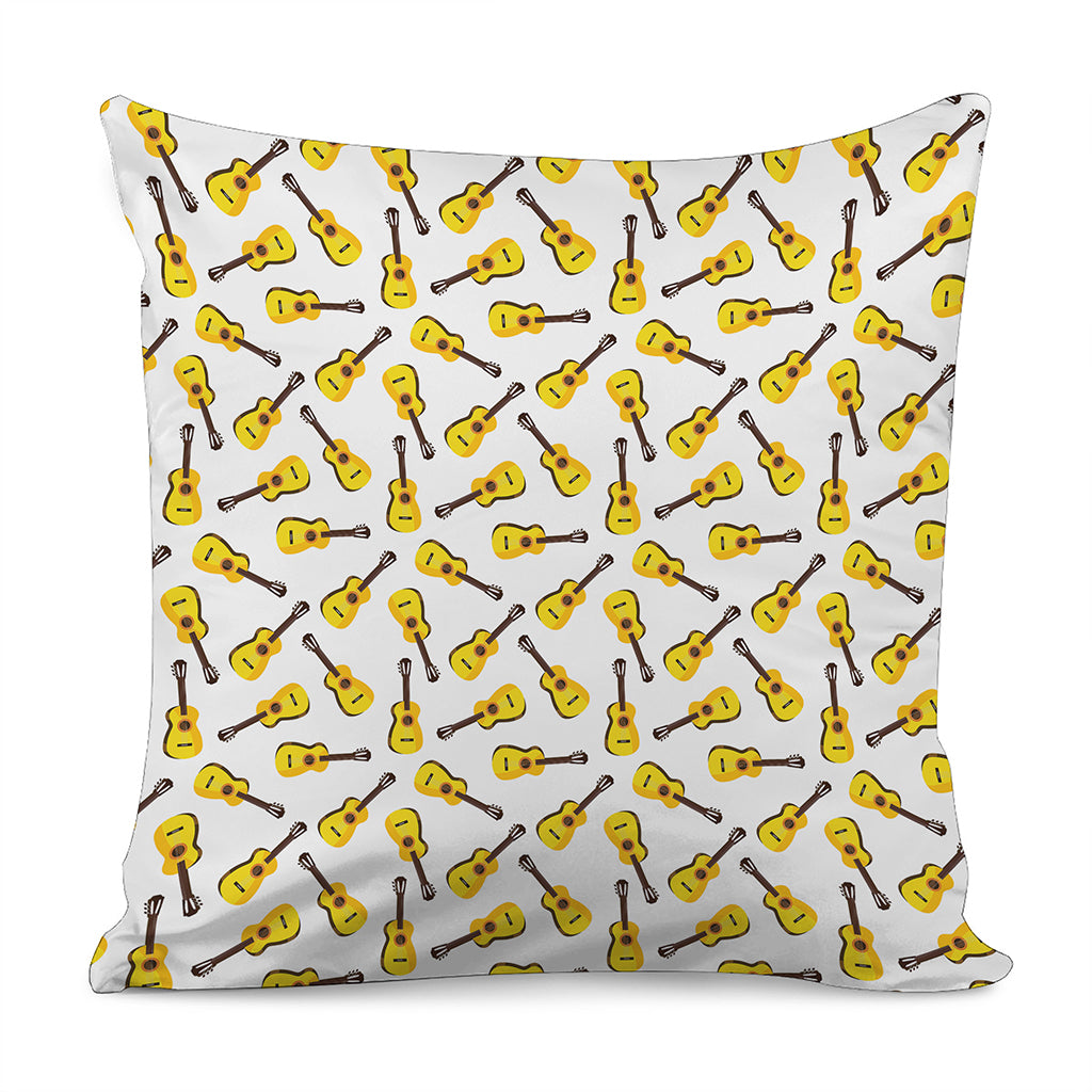 Acoustic Guitar Pattern Print Pillow Cover