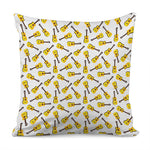 Acoustic Guitar Pattern Print Pillow Cover
