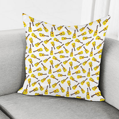 Acoustic Guitar Pattern Print Pillow Cover