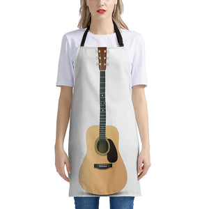 Acoustic Guitar Print Apron