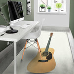 Acoustic Guitar Print Area Rug