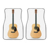 Acoustic Guitar Print Front Car Floor Mats