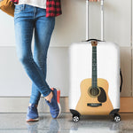 Acoustic Guitar Print Luggage Cover