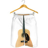 Acoustic Guitar Print Men's Shorts