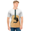 Acoustic Guitar Print Men's T-Shirt