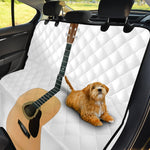 Acoustic Guitar Print Pet Car Back Seat Cover