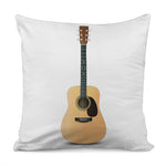 Acoustic Guitar Print Pillow Cover