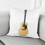 Acoustic Guitar Print Pillow Cover
