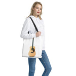 Acoustic Guitar Print Tote Bag