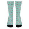 Adorable Beagle Puppy Pattern Print Crew Socks