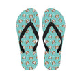 Adorable Beagle Puppy Pattern Print Flip Flops