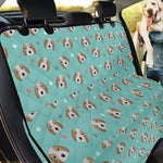 Adorable Beagle Puppy Pattern Print Pet Car Back Seat Cover