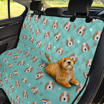 Adorable Beagle Puppy Pattern Print Pet Car Back Seat Cover