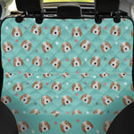 Adorable Beagle Puppy Pattern Print Pet Car Back Seat Cover