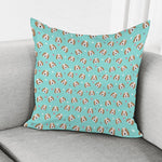 Adorable Beagle Puppy Pattern Print Pillow Cover