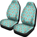 Adorable Beagle Puppy Pattern Print Universal Fit Car Seat Covers