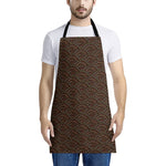 African Afro Dot Pattern Print Apron