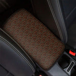 African Afro Dot Pattern Print Car Center Console Cover