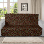 African Afro Dot Pattern Print Futon Protector