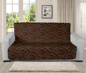 African Afro Dot Pattern Print Futon Protector