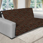 African Afro Dot Pattern Print Futon Protector