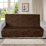 African Afro Dot Pattern Print Futon Protector