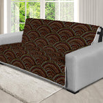 African Afro Dot Pattern Print Futon Protector