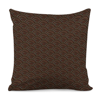 African Afro Dot Pattern Print Pillow Cover