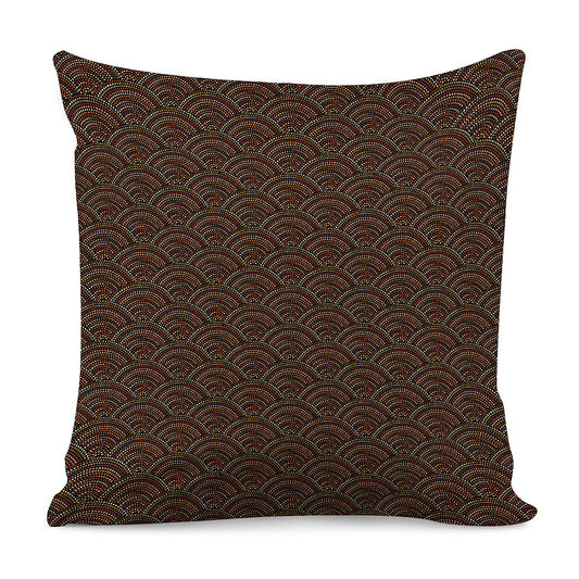 African Afro Dot Pattern Print Pillow Cover