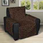 African Afro Dot Pattern Print Recliner Protector