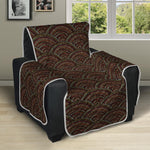 African Afro Dot Pattern Print Recliner Protector