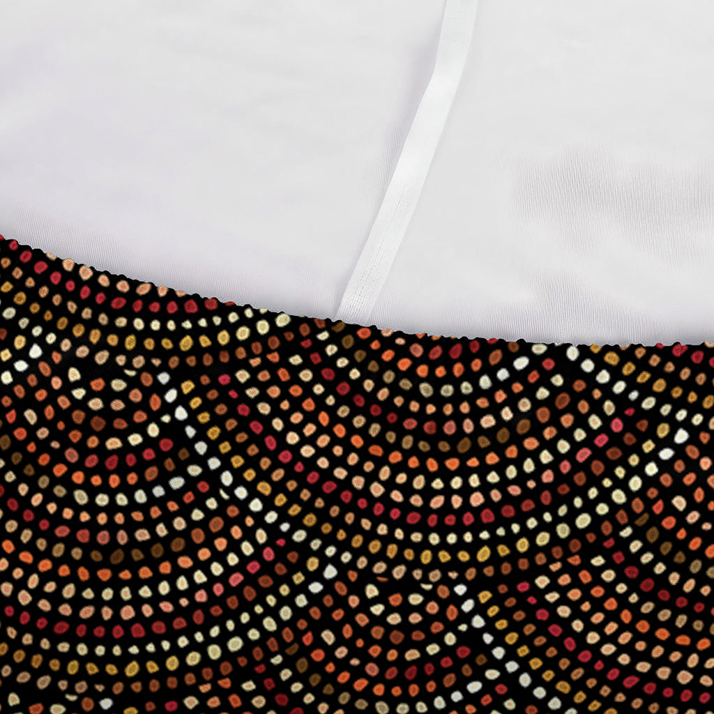 African Afro Dot Pattern Print Sofa Cover