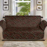 African Afro Dot Pattern Print Sofa Protector