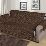 African Afro Dot Pattern Print Sofa Protector