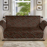 African Afro Dot Pattern Print Sofa Protector