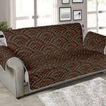 African Afro Dot Pattern Print Sofa Protector