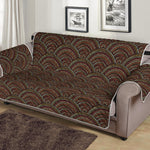 African Afro Dot Pattern Print Sofa Protector