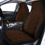 African Afro Dot Pattern Print Universal Fit Car Seat Covers