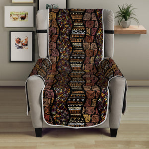 African Afro Inspired Pattern Print Armchair Protector